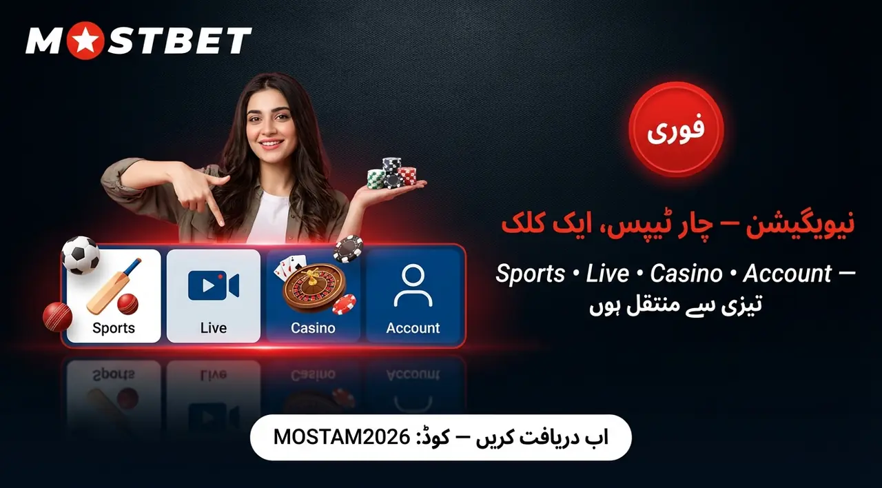 Mostbet app main functions